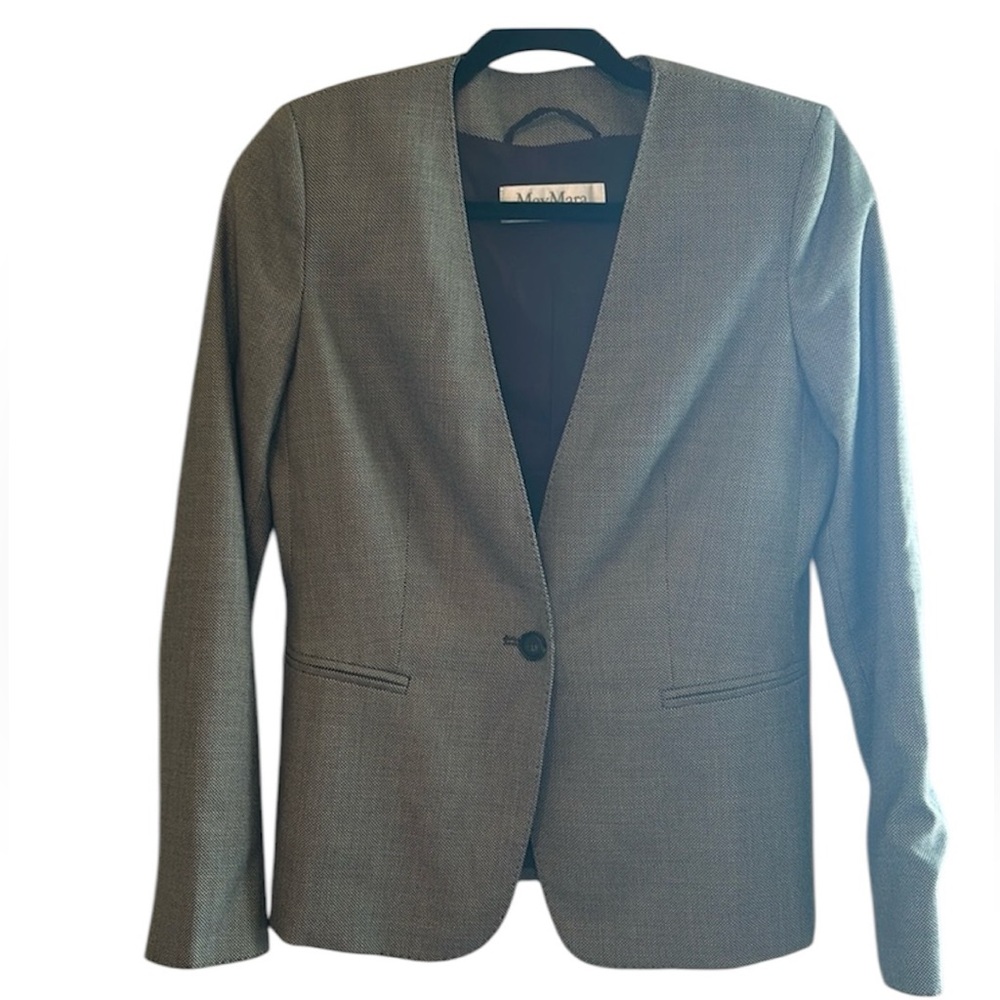 Max Mara Single Button Jacket